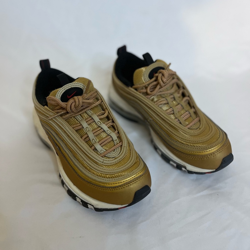 Size 7 (GS) - Nike Air Max 97 OG 2023 Low Metallic Gold